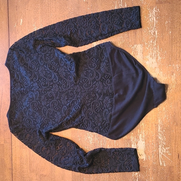 Candie's Lace Bodysuit - Picture 2 of 3